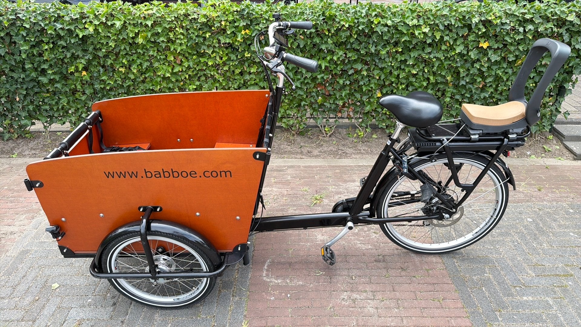 Babboe Big-E 500Wh – Checked & Approved + officiële upgrade, Ophalen, Gebruikt, 4 kinderen of meer