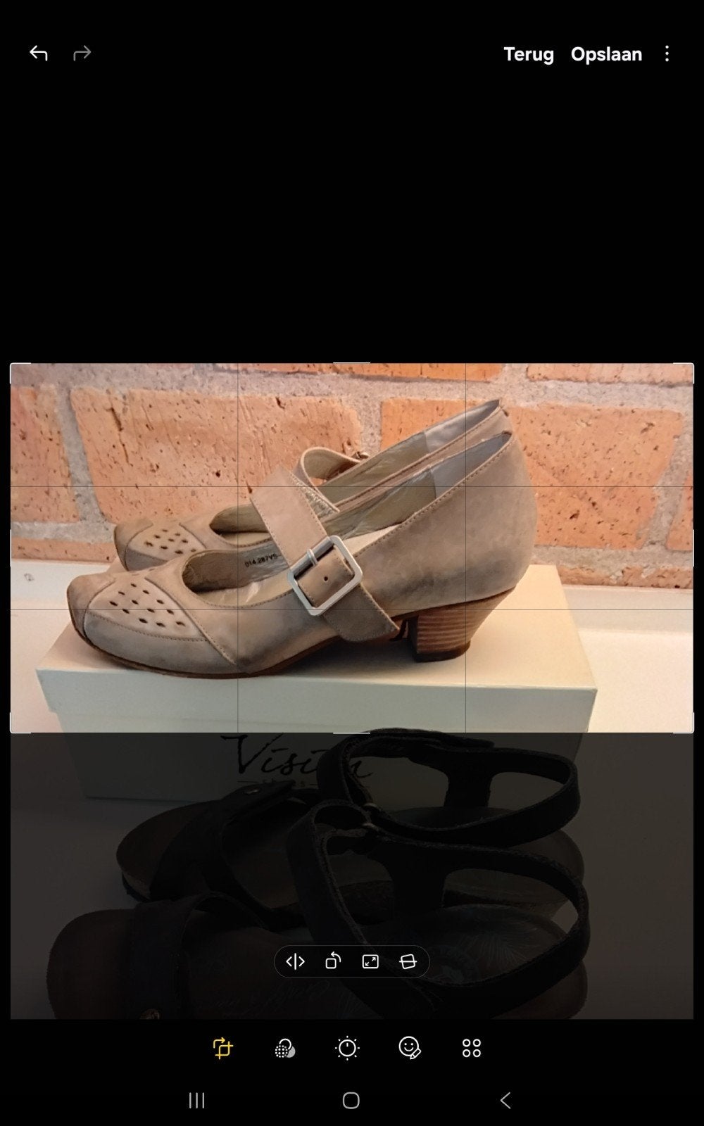 leuke Vintage pumps damesschoenen maat 38, Blauw, Zo goed als nieuw, Panama Jack, Sandalen of Muiltjes