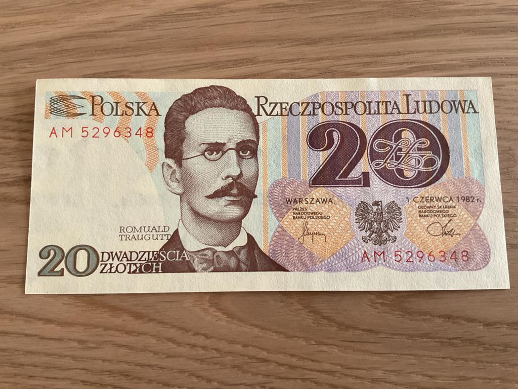 Bankbiljet Polen - 20 Zloty, Ophalen of Verzenden, Polen, Los biljet