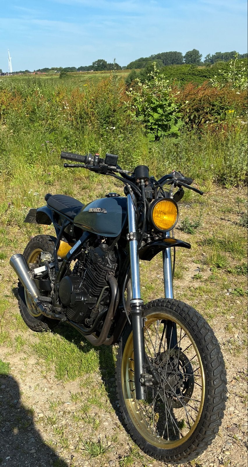 Unieke Honda NX650 Dominator Scrambler, Gebruikt, Particulier, Meer dan 35 kW, Enduro