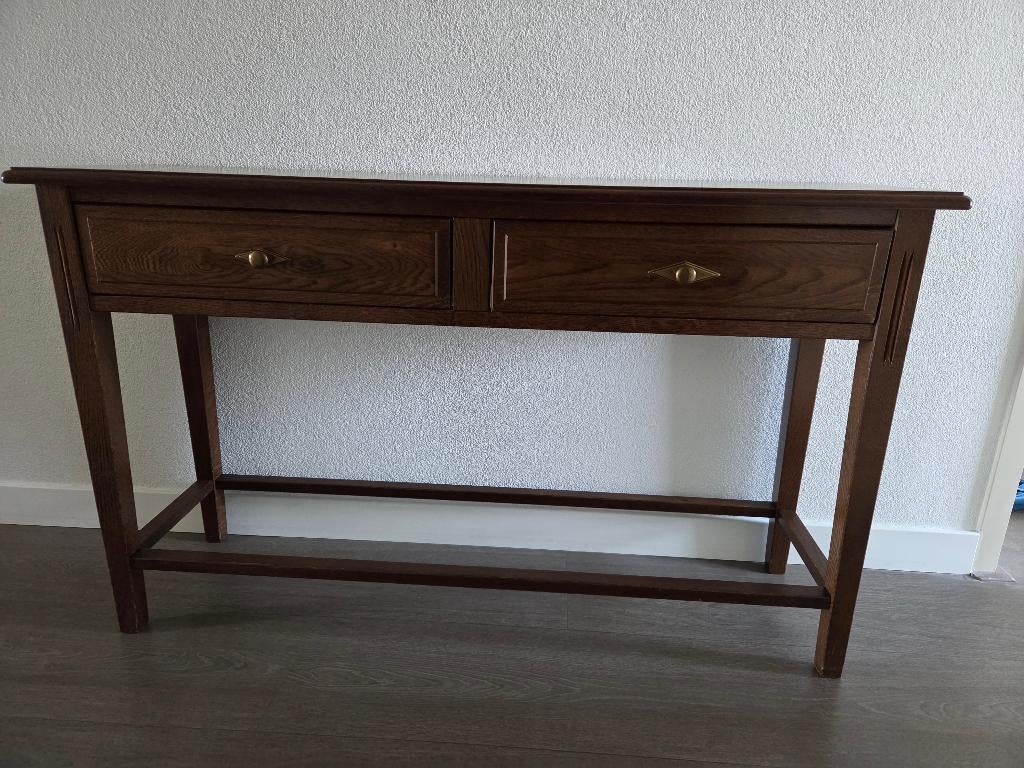 side table, Huis en Inrichting, Tafels | Sidetables, Ophalen, 100 tot 150 cm, Klassiek, Eikenhout