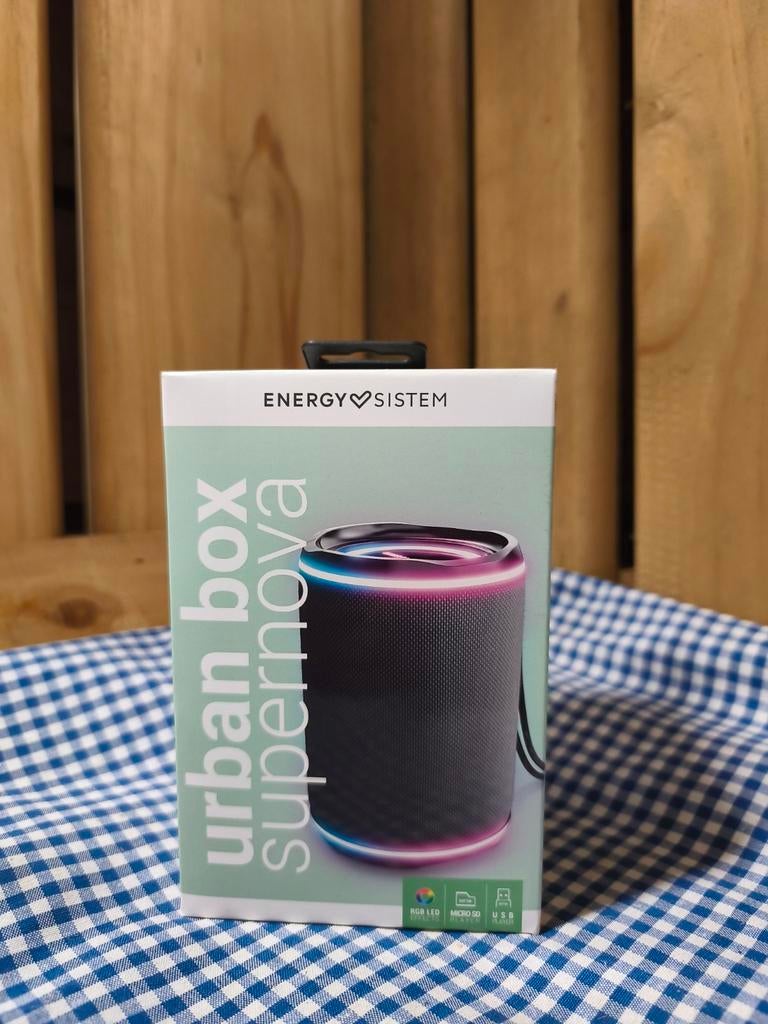 Nieuw! Energy Sistem Urban Box Bluetooth Speaker, Audio, Tv en Foto, Luidsprekers, Ophalen of Verzenden, Nieuw, Overige typen