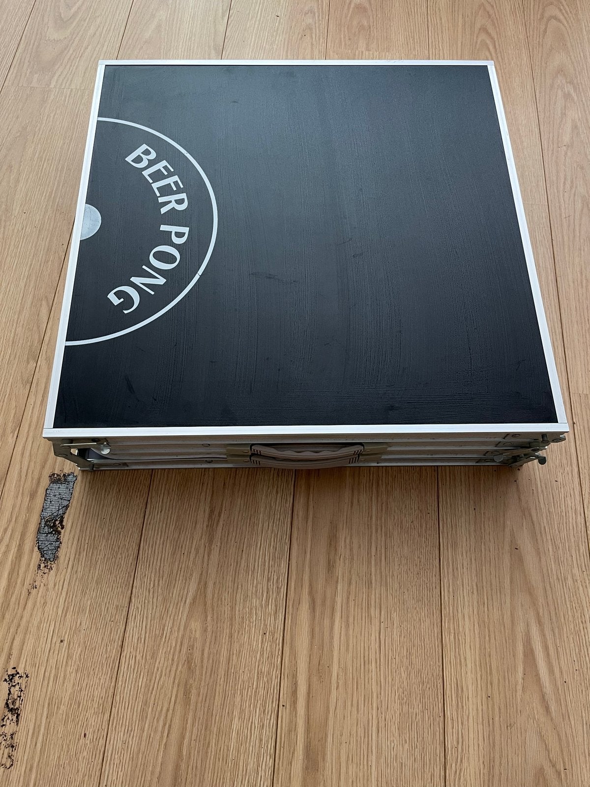 Inklapbare bierpongtafel - 2.40 meter, Ophalen, Gebruikt