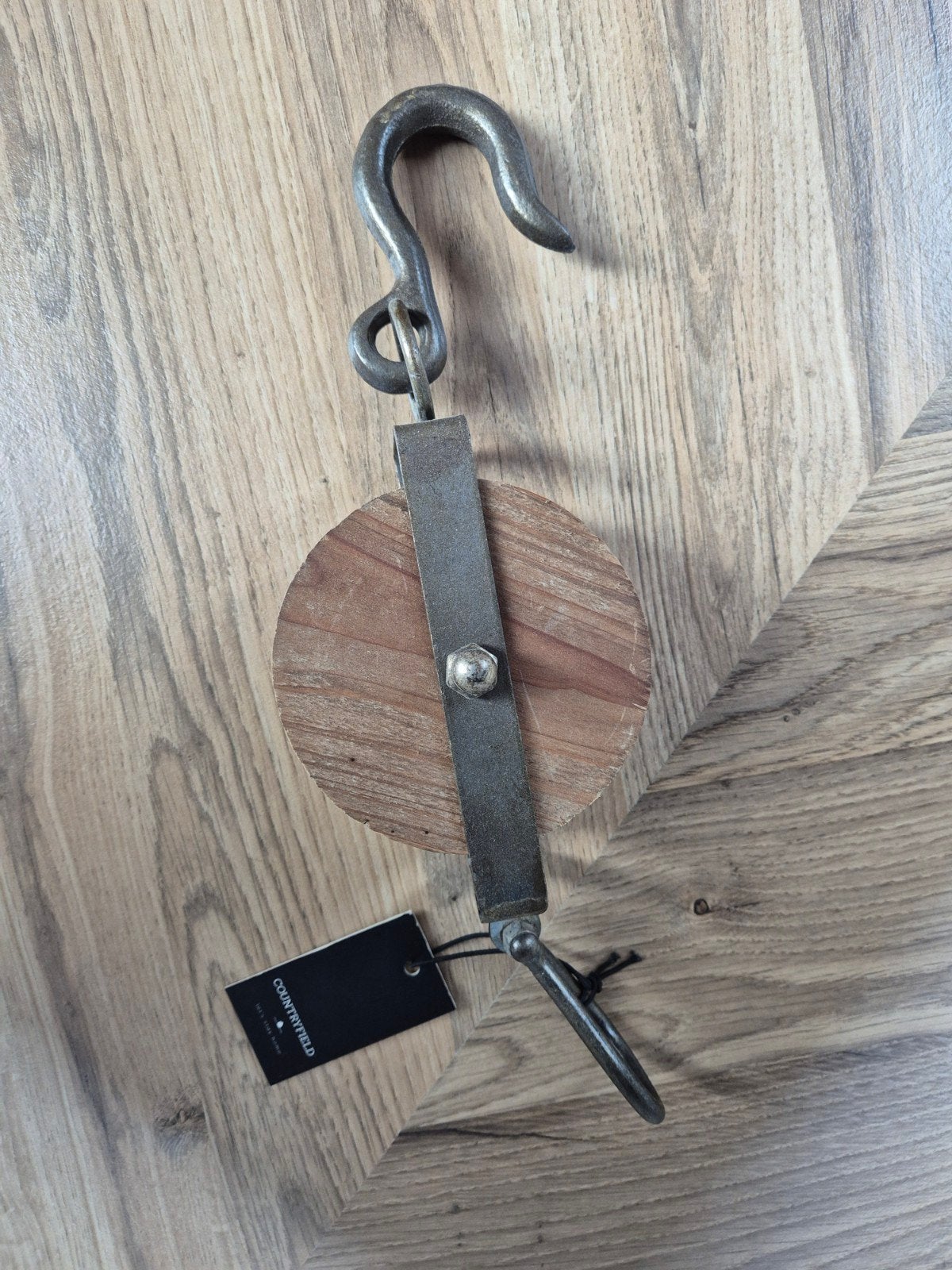 Stoere decoratieve katrol van Countryfield, Huis en Inrichting, Woonaccessoires | Overige, Ophalen of Verzenden, Nieuw