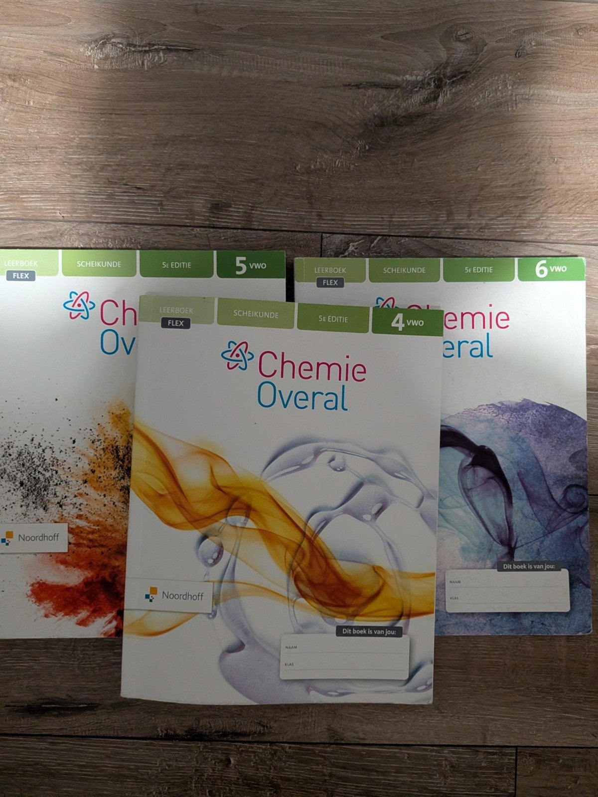 Chemie Overal VWO 4, 5, 6 - Scheikunde Leerboeken, Gelezen, VWO, Scheikunde, Noordhoff