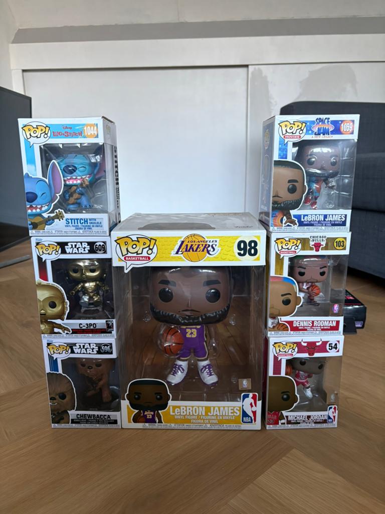 Funko Pop collectie NBA / Disney / Star Wars, Ophalen of Verzenden, Zo goed als nieuw