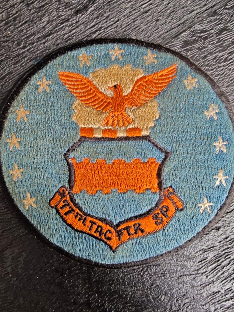PATCH , USAF , 77th TAC FTR SQUADRON US AIR FORCE ..vkk, Ophalen of Verzenden, Luchtmacht, Amerika, Embleem of Badge