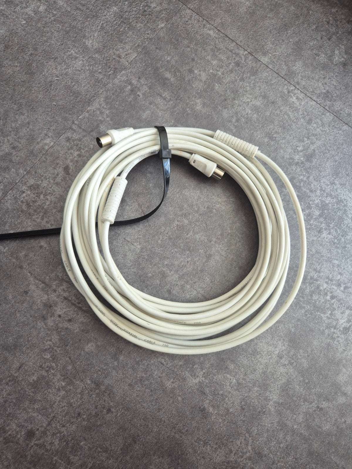 Coax kabel 9 meter, Ophalen of Verzenden