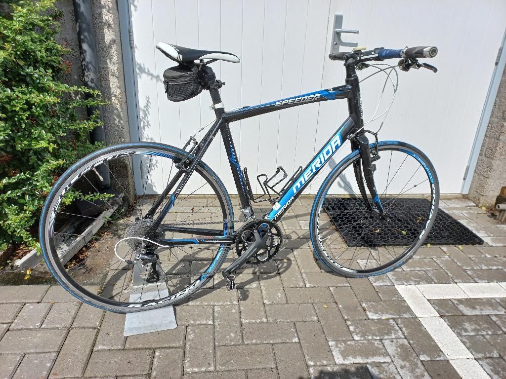 Merida type Speeder racefiets, Fietsen en Brommers, Fietsen | Racefietsen, 28 inch, Gebruikt, 10 tot 15 versnellingen, Velgrem