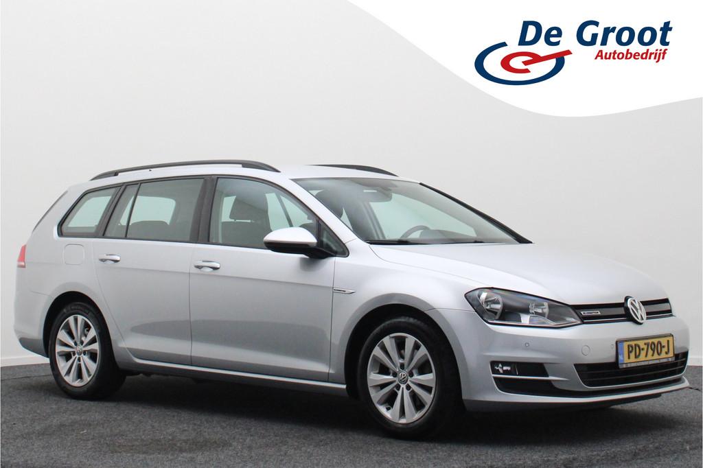 Volkswagen Golf Variant 1.0 TSI DSG Comfortline Climate, Cru, Stof, Gebruikt, 116 pk, Origineel Nederlands