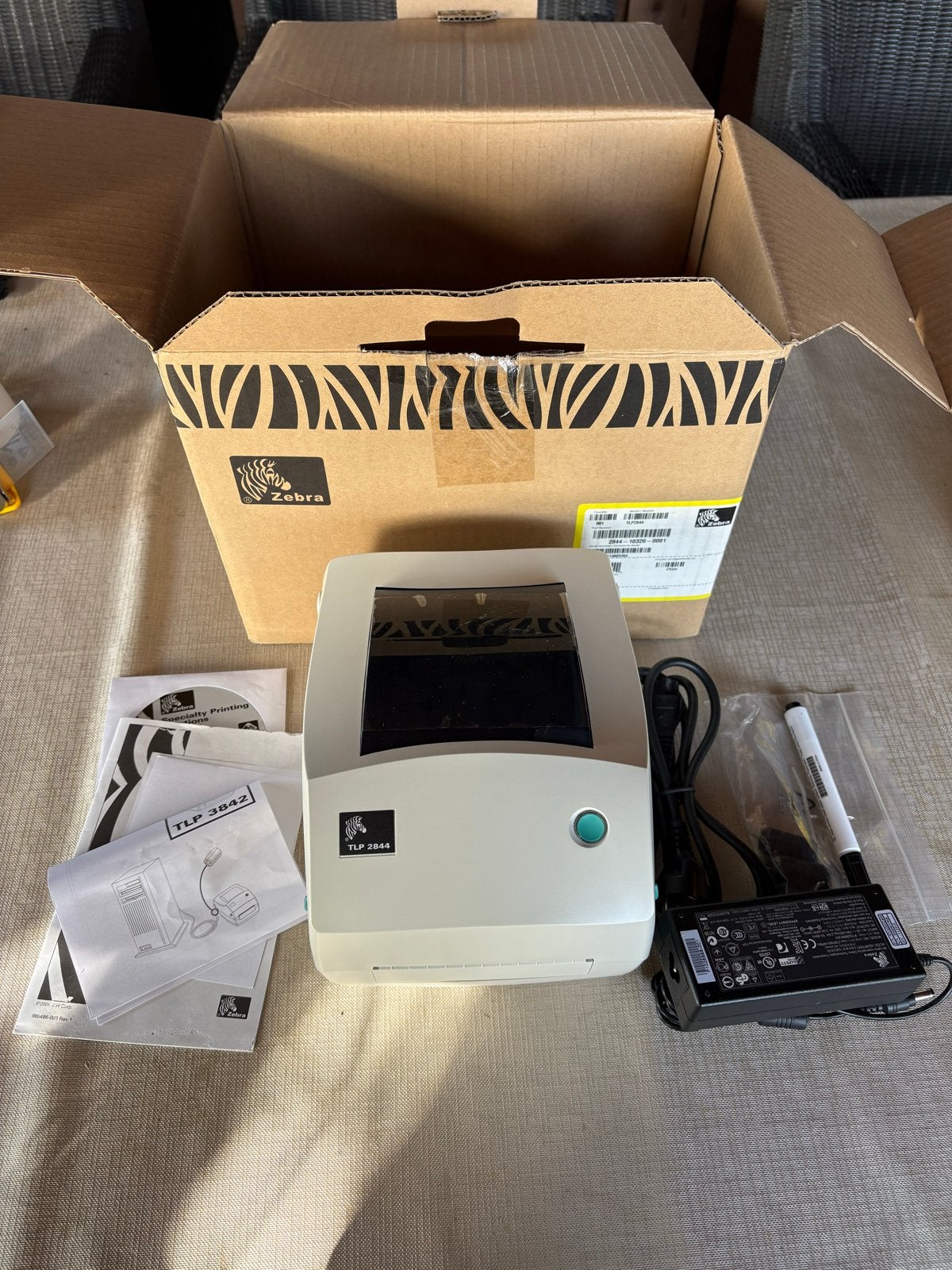 Zebra TLP 2844 Labelprinter - nieuw, Zwart-en-wit printen, Printer, Nieuw, Ophalen of Verzenden