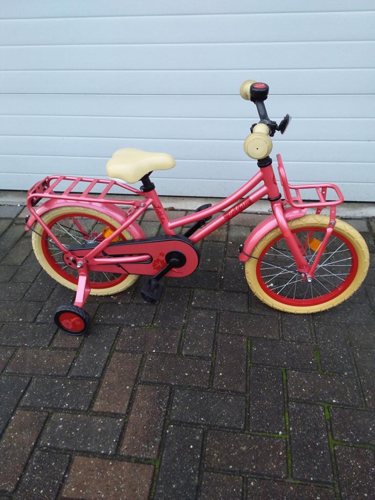 Meisjesfiets, Fietsen en Brommers, Ophalen, Gebruikt, Minder dan 16 inch