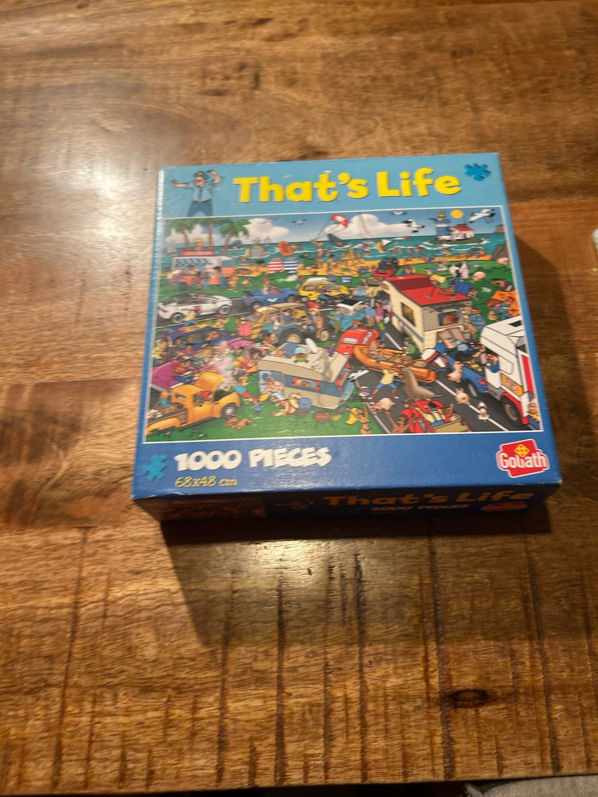 That's Life Legpuzzel 1000 stukjes - Goliath, Ophalen of Verzenden, 500 t/m 1500 stukjes, Zo goed als nieuw, Legpuzzel