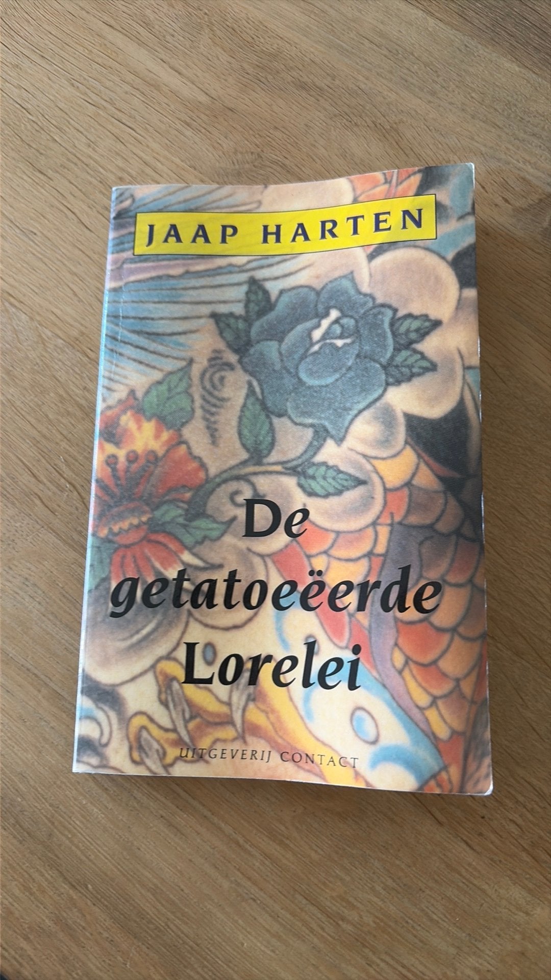 De Getatoeëerde Lorelei - Jaap Harten, Boeken, Gelezen, Ophalen of Verzenden, Nederland, Jaap Harten