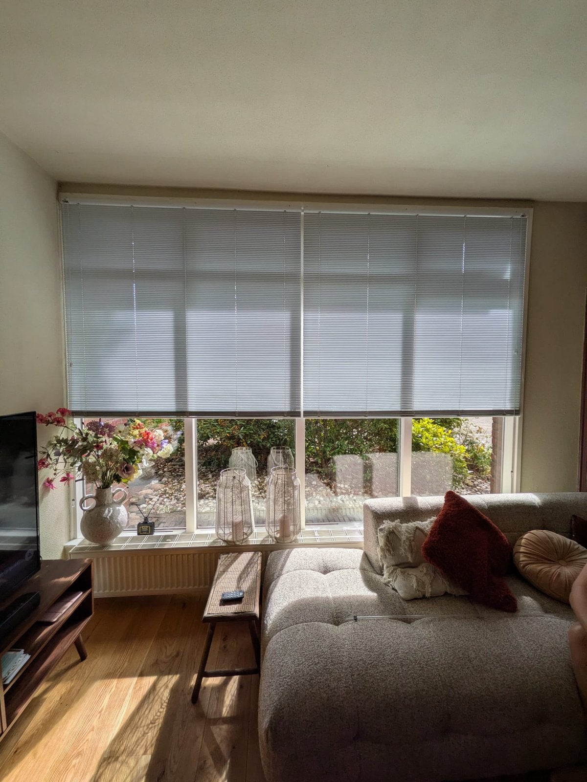 Luxaflex 250 x 154,5 cm 2 stuks, Huis en Inrichting, Ophalen, Wit, Zo goed als nieuw, 155 cm