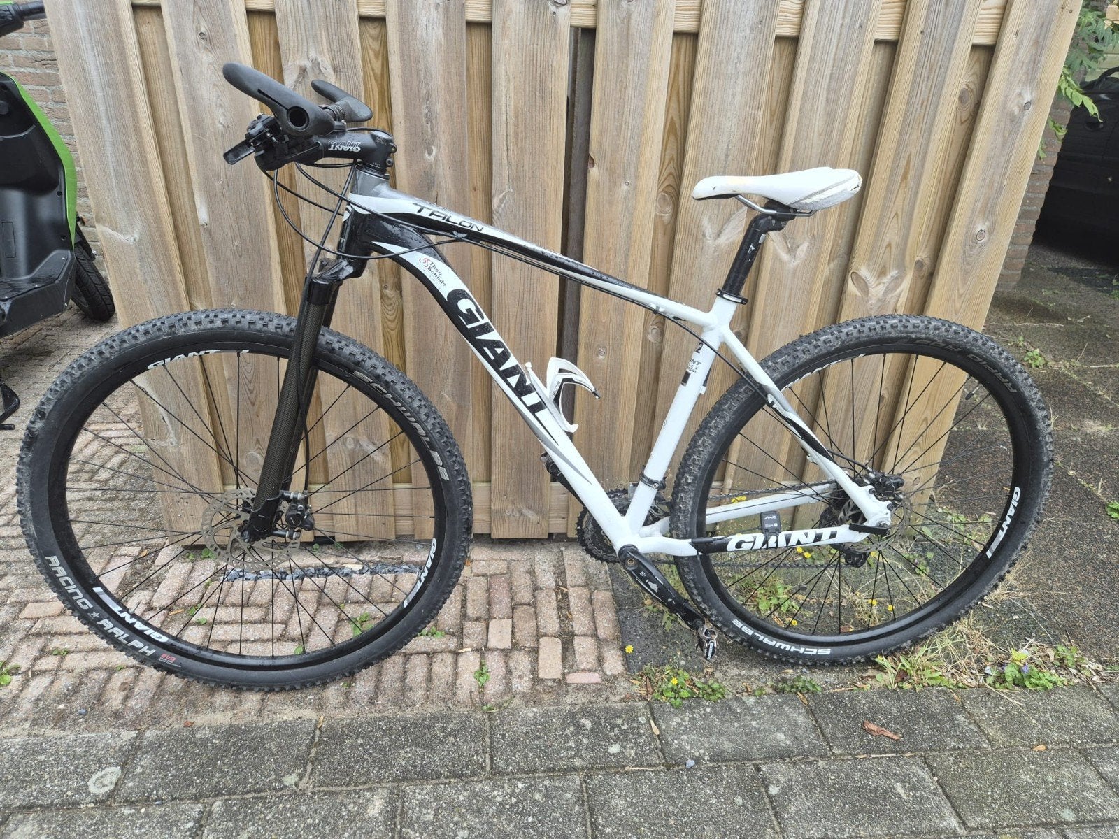 Giant Talon 29er Mountainbike - Wit/Zwart, Fietsen en Brommers, Fietsen | Mountainbikes en ATB, Ophalen, Gebruikt, Giant
