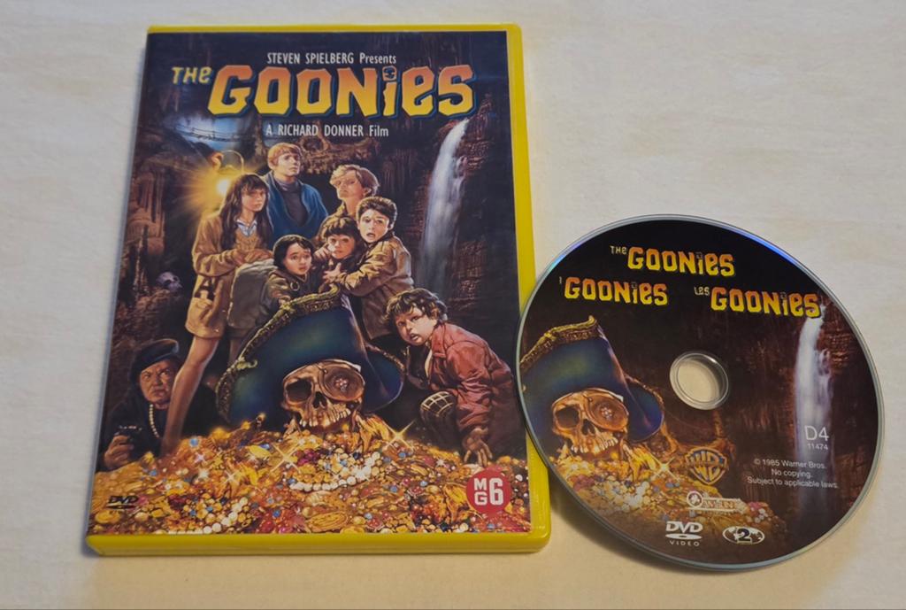 Steven Spielberg The Goonies Dvd Kinderen/Jeugd, Alle leeftijden, Ophalen of Verzenden, Zo goed als nieuw