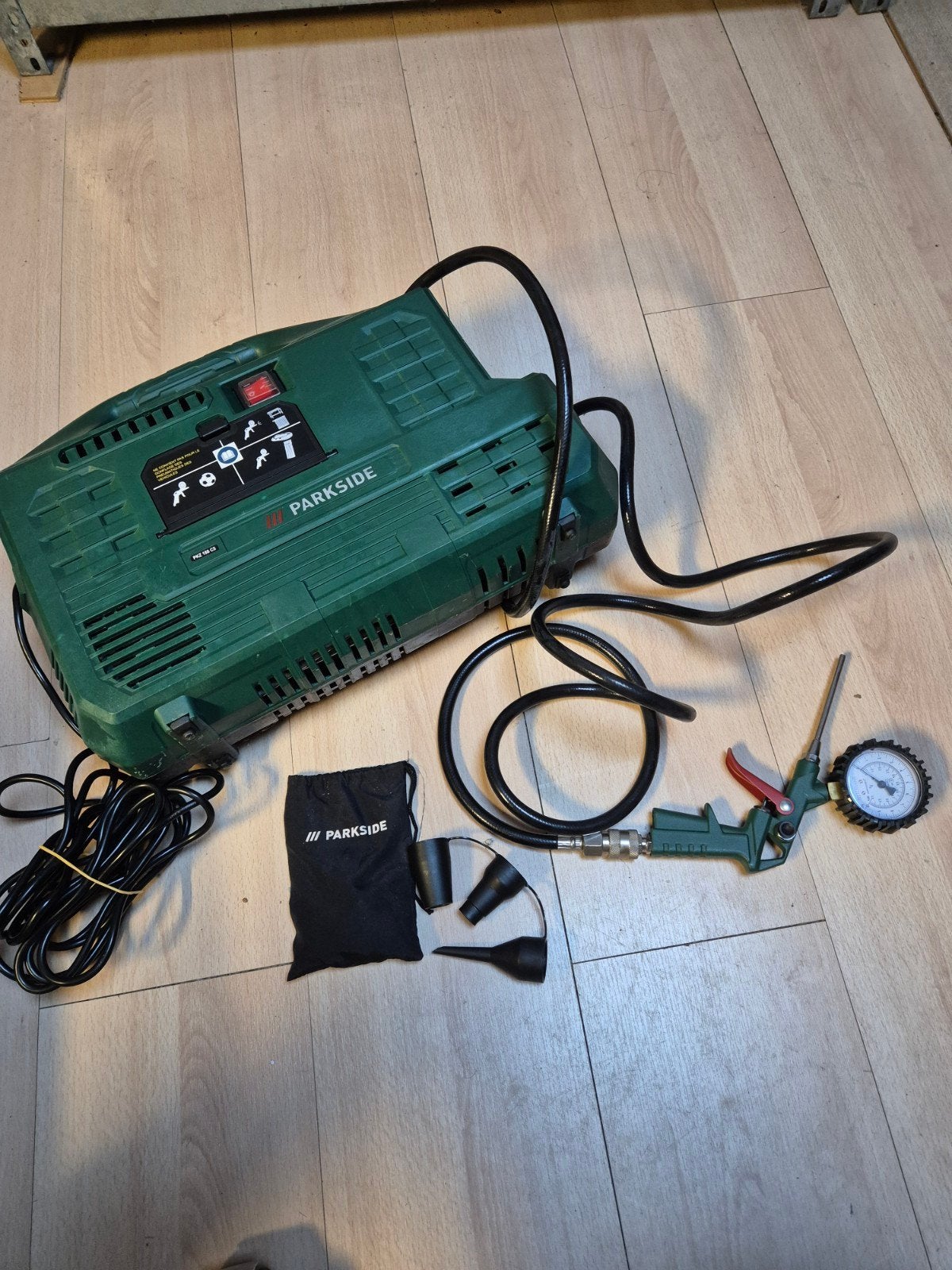 hobby compressor Parkside pkz 180 c5, Ophalen, Gebruikt