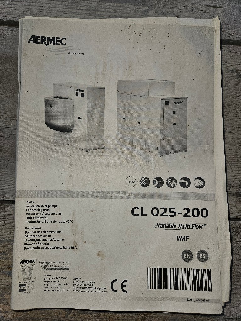 Chiller Airmec model CL 100 / R 410 ( 199 ), Ophalen, Nieuw, 50 tot 100 cm, Nb