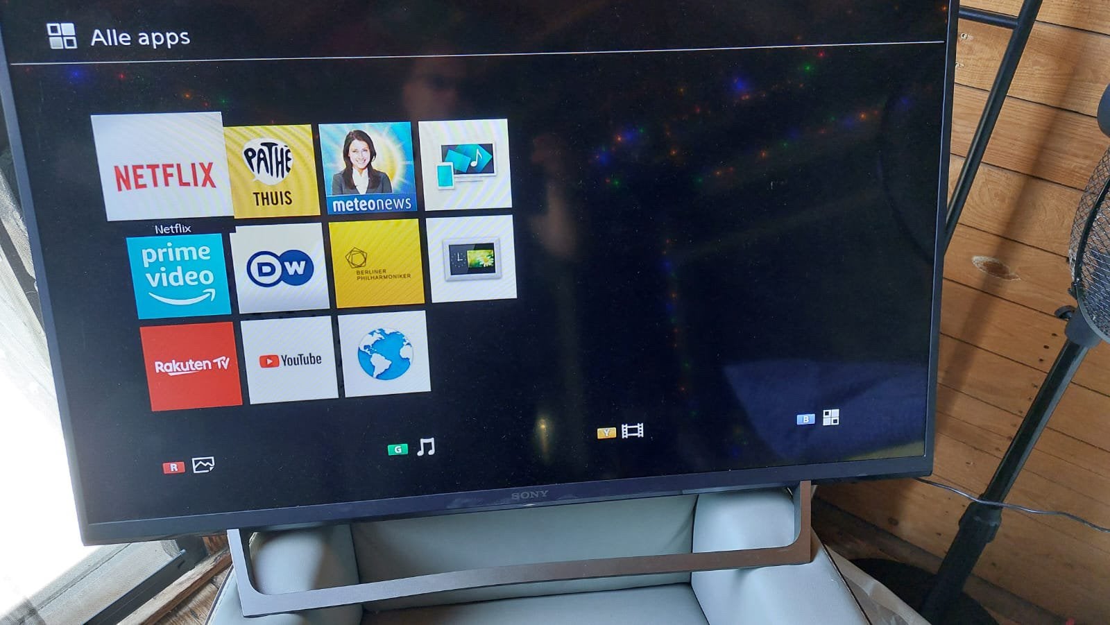 Sony smart tv 40 inch, Ophalen, 50 Hz, Zo goed als nieuw, Sony