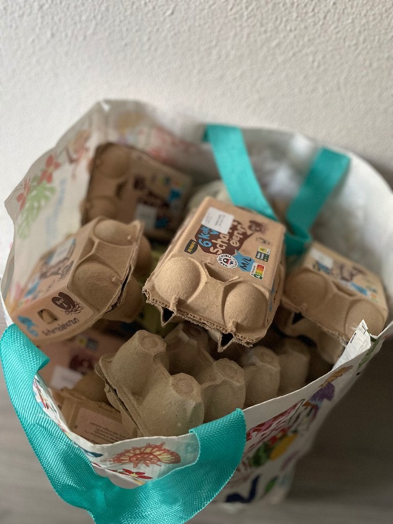 Eierdoosjes, Ophalen, Gebruikt, Overige typen