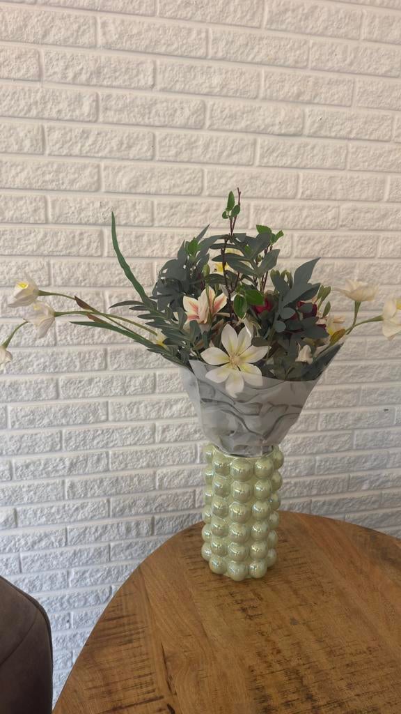 Zijdebloem boeketten OP=OP, Ophalen of Verzenden, Nieuw