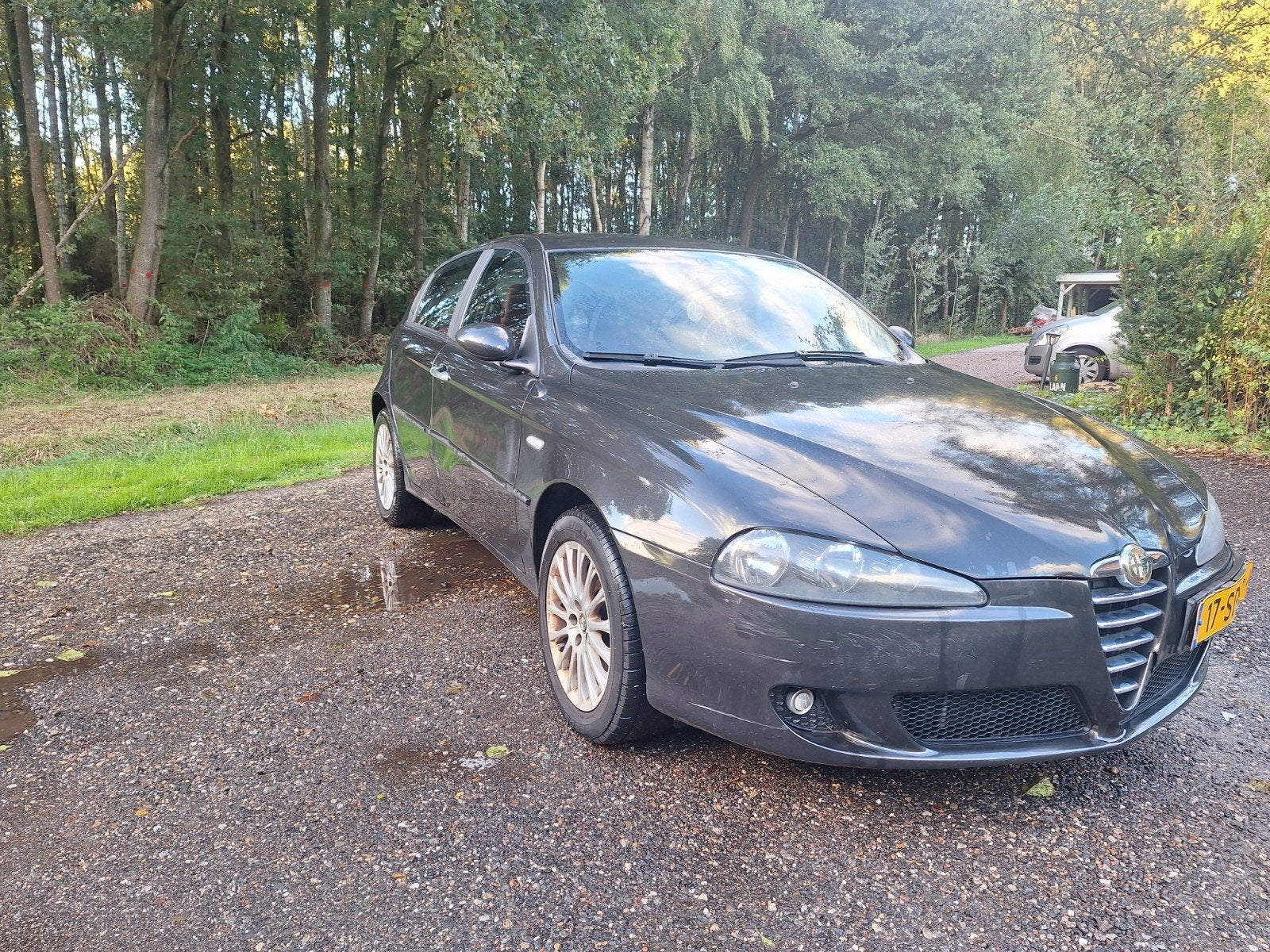 alfa romeo 147 voor onderdelen, Ophalen