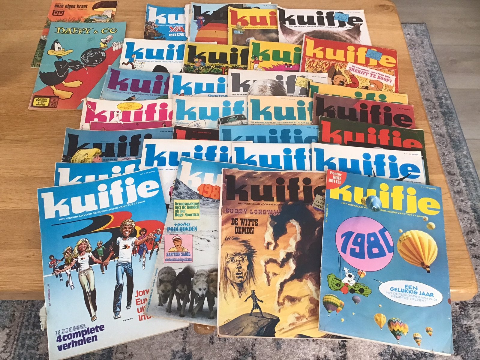 Kuifje weekbladen uit de 70 tiger jaren,28 stuks, Boeken, Ophalen of Verzenden, Zo goed als nieuw