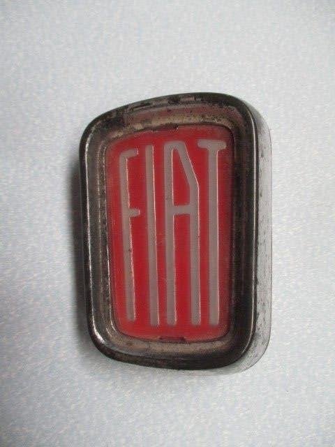 FIAT 500 logo, kunststof met bevestigingsschroef, Ophalen of Verzenden, Nieuw, Fiat