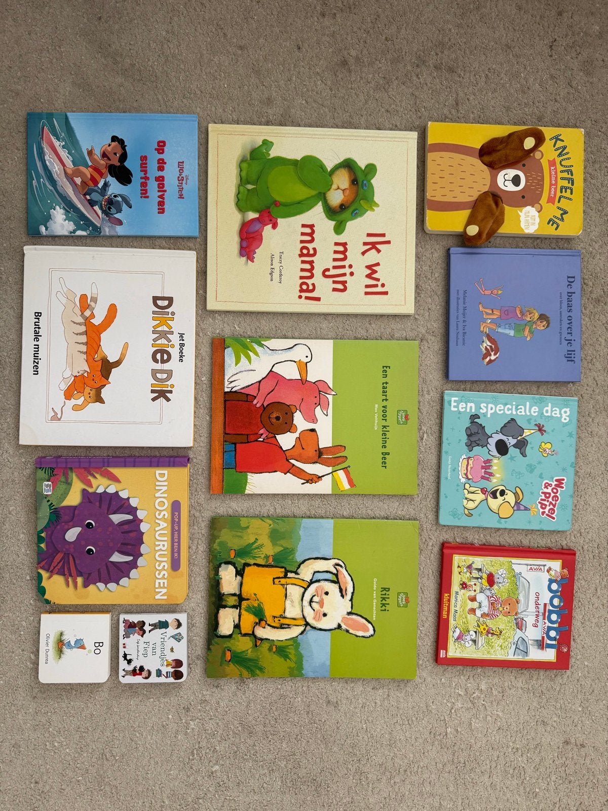 Grote collectie kinderboeken (12 stuks), Fictie algemeen, Jongen of Meisje, Voorleesboek, 4 jaar