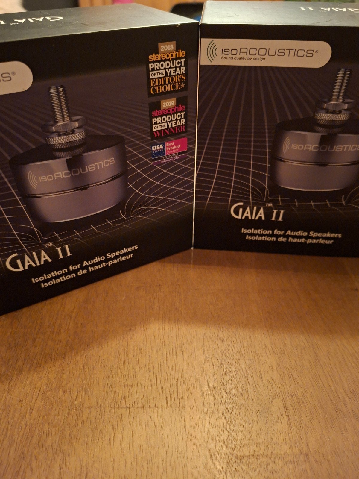isoacoustics Gaia ll luidsprekervoetjes, Ophalen of Verzenden, Zo goed als nieuw, Overige merken