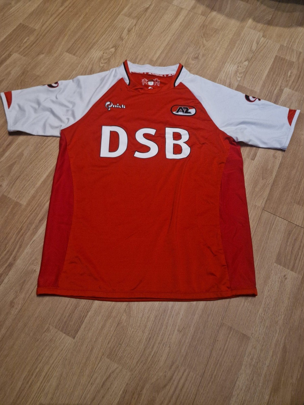 AZ Alkmaar Quick DSB Thuisshirt Maat M, Kleding | Heren, Sportkleding, Gedragen, Voetbal, Maat 48/50 (M), Rood, Ophalen of Verzenden
