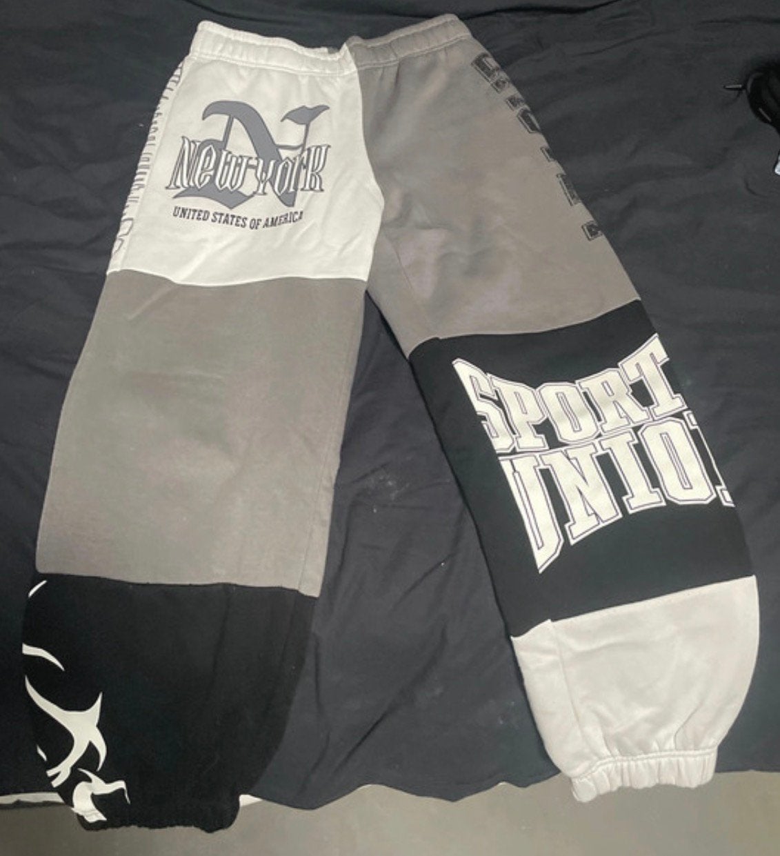 Joggingbroek, Ophalen, Zo goed als nieuw, Maat 46 (S) of kleiner, Meerkleurig