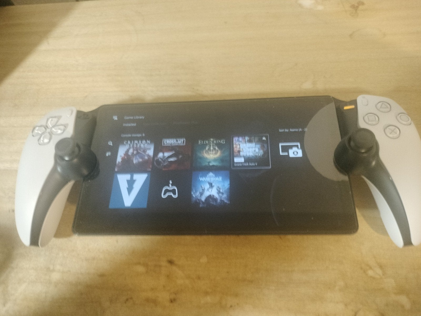 PlayStation Portal Remote Player, Ophalen, Zo goed als nieuw, Zwart, Met games