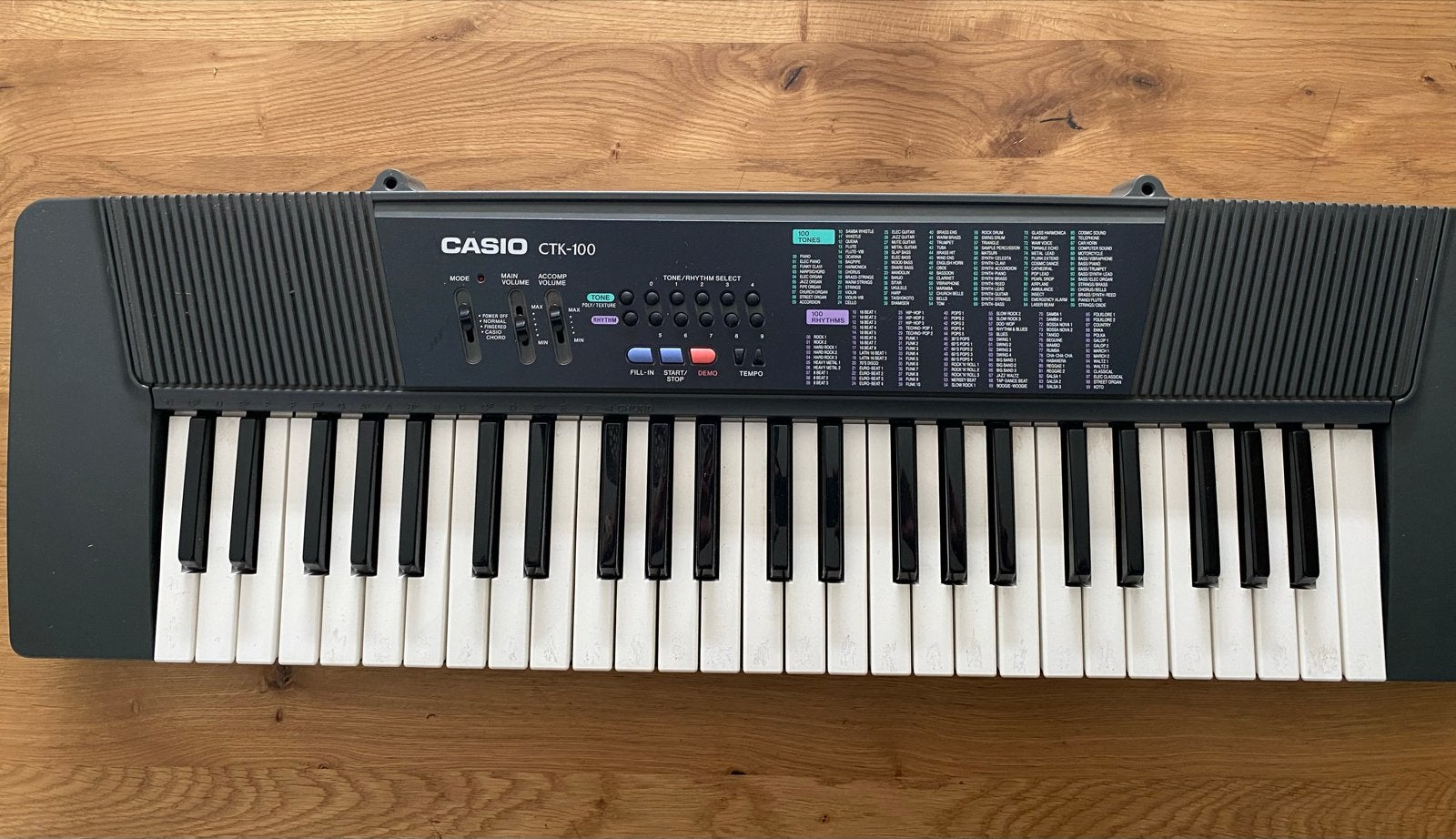 Casio CTK-100 Keyboard - Ideaal voor beginners, Muziek en Instrumenten, Ophalen of Verzenden, Gebruikt, 49 toetsen, Casio