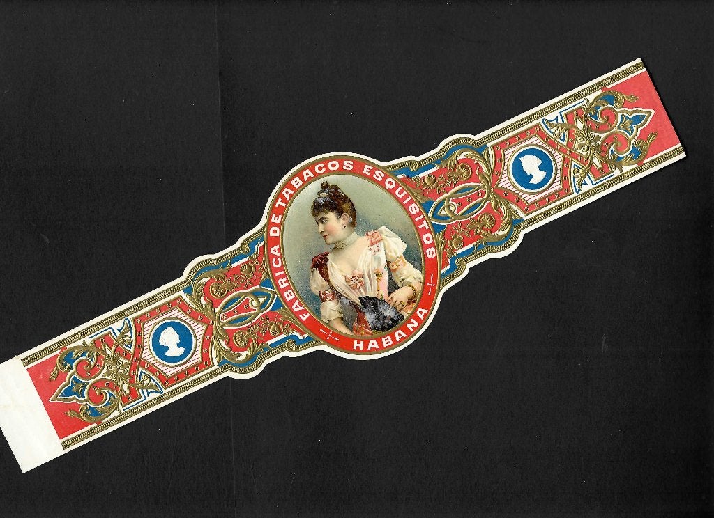 Fabrica de tabacos   kistband, Verzamelen, Ophalen of Verzenden, Sigarenbandjes