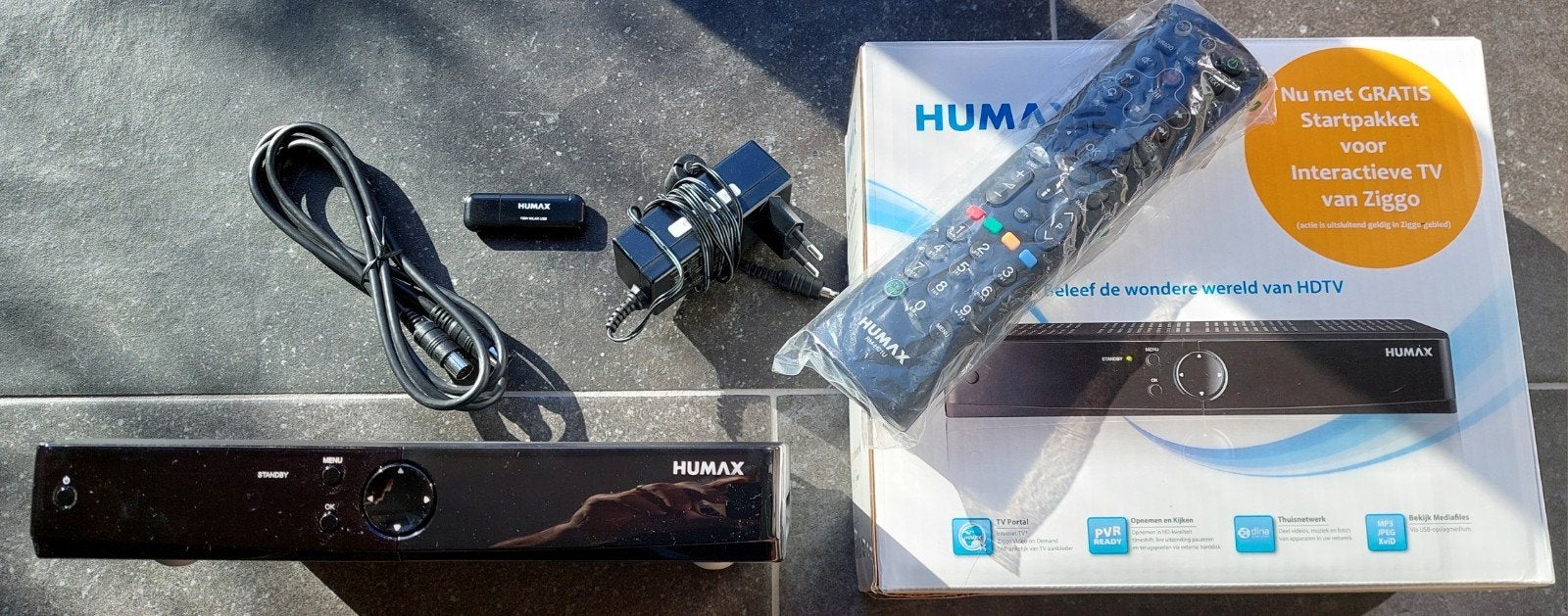 Ziggo Humax Digitale Kabelontvanger IRHD-5300C (nieuw), Ophalen of Verzenden, Nieuw, Decoder