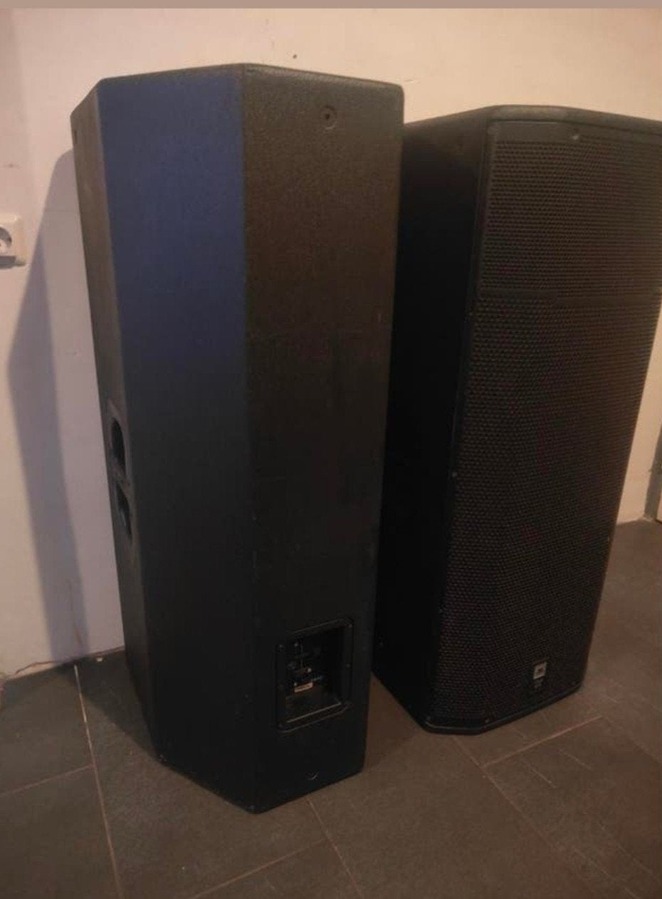 JBL PRX 425 speakerset met Power Dynamics PDA 2500 versterke, Ophalen of Verzenden, Gebruikt, 1000 watt of meer, P.A.