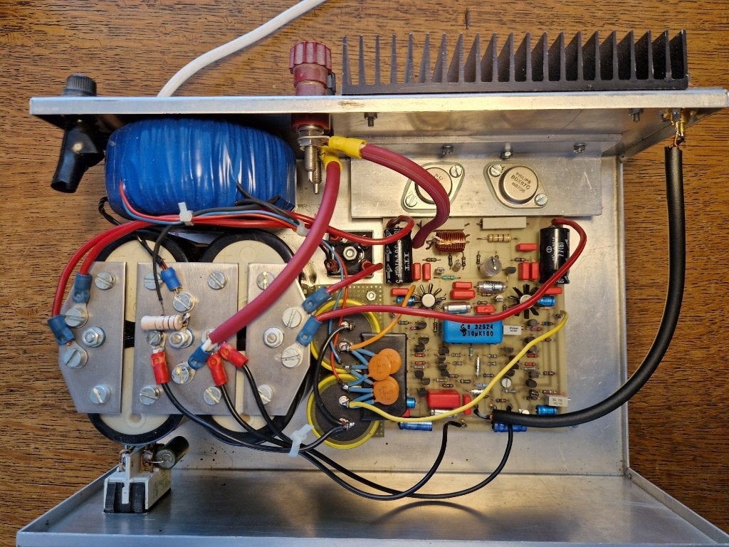 Twee mono zelfbouw eindversterkers met BDX66-67, Gebruikt, Ophalen, Overige merken, Minder dan 60 watt