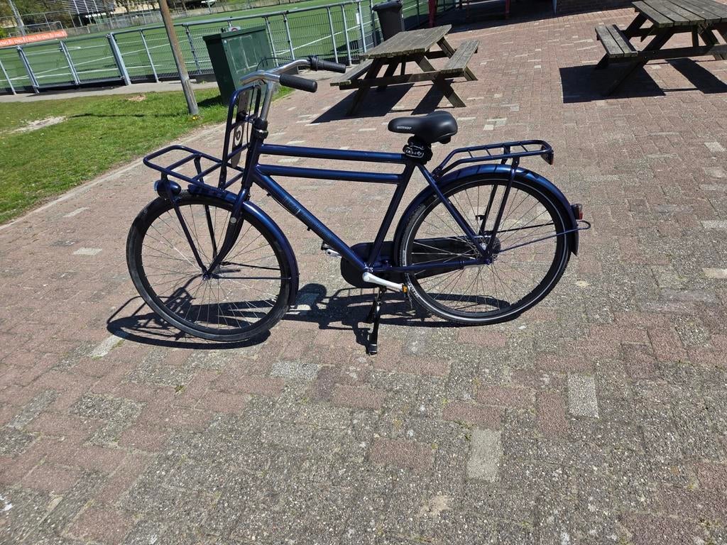 Cortina fiets 1 maand oud zo goed als nieuw u4 blauw heren, Overige merken, Terugtraprem, Versnellingen, Ophalen of Verzenden