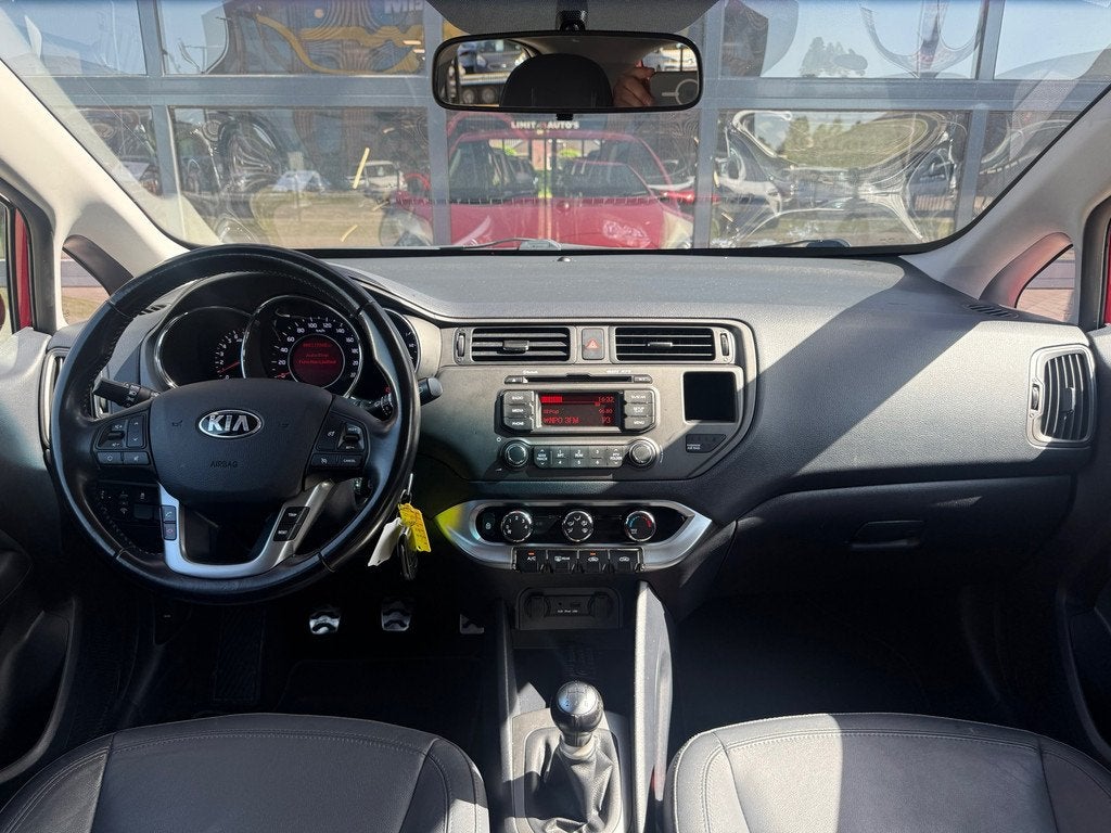 Kia Rio 1.2 CVVT World Cup Edition Airco/Cruise/Pdc/El.ramen, 4 cilinders, Bedrijf, Rio, Onderhoudsboekje