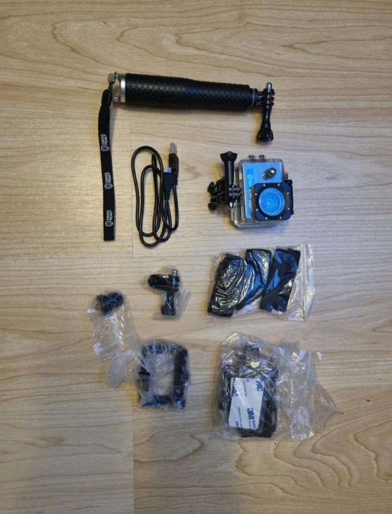 Complete Swiss Peak action camera set, Ophalen of Verzenden, Nieuw, Overige merken