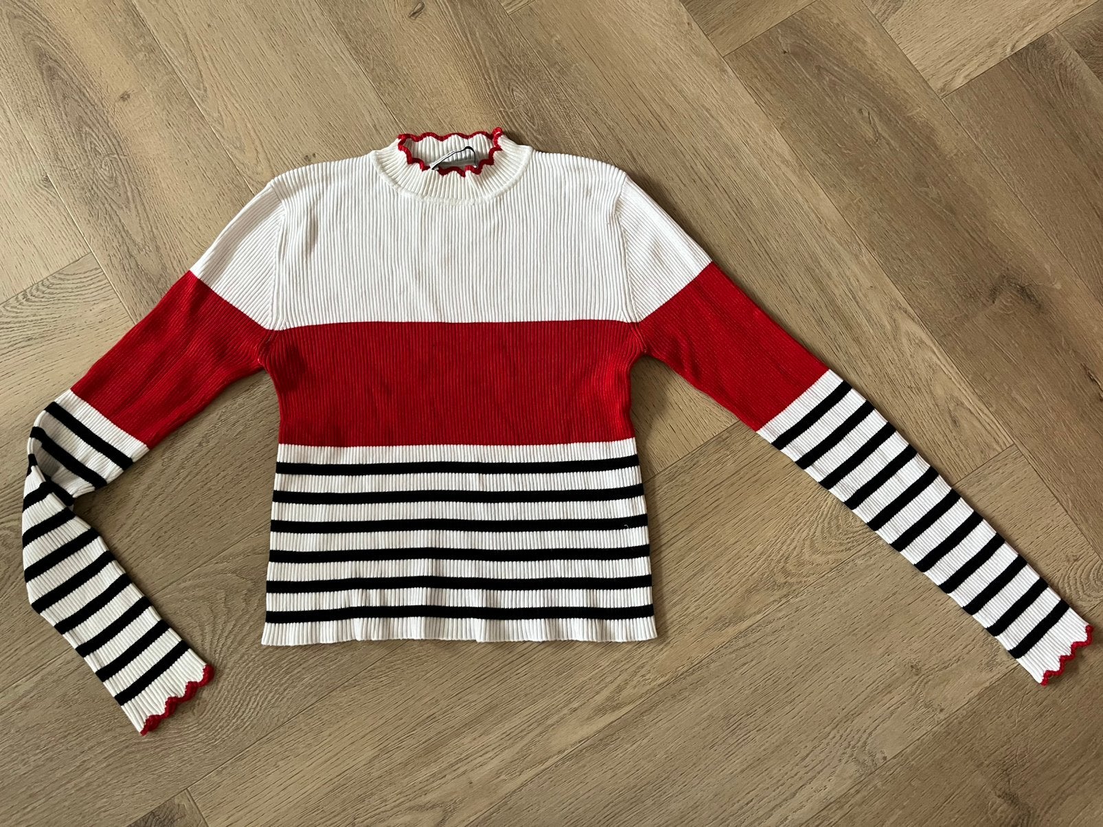 Leuke Zara trui maat S!, Ophalen of Verzenden, Zo goed als nieuw, Maat 36 (S), Rood