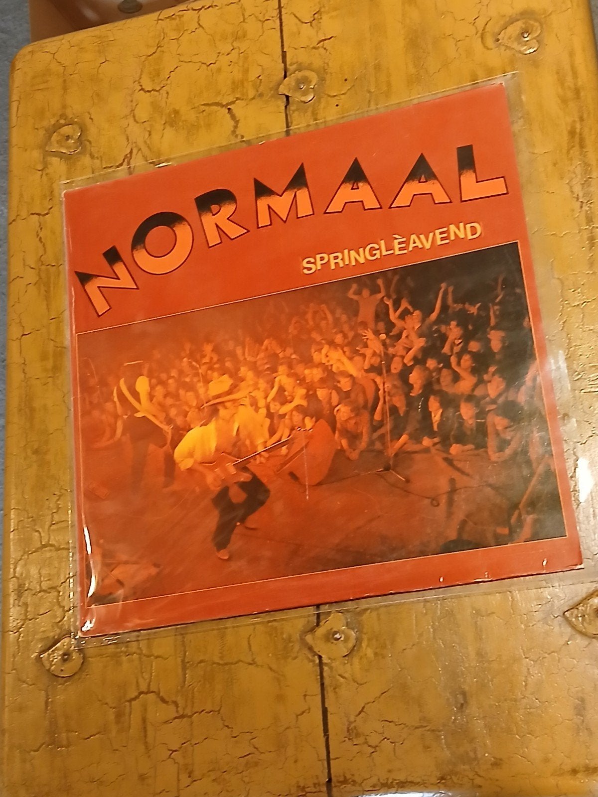 Normaal - Springlèavend LP (1981), LP, Rock, Gebruikt, Ophalen of Verzenden