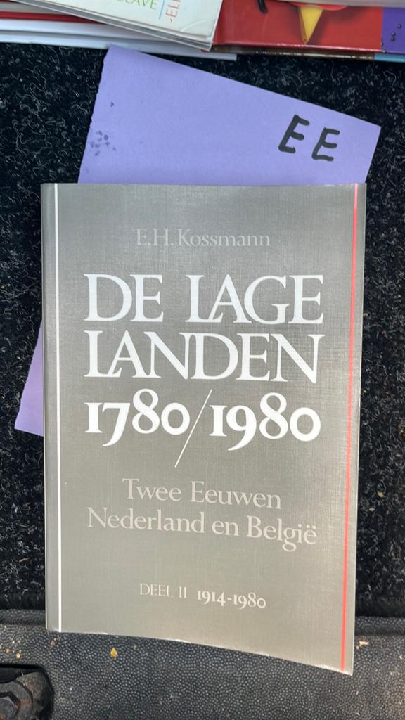 De Lage Landen 1780/1980 - Deel II 1914-1980, Ophalen of Verzenden, 20e eeuw of later, Zo goed als nieuw, Europa