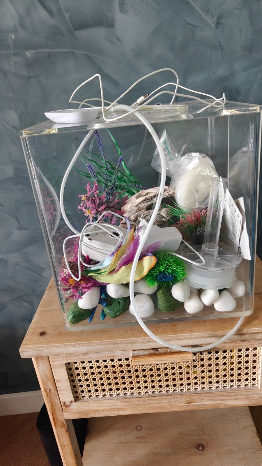 Biorb cube 30l, Ophalen, Leeg aquarium