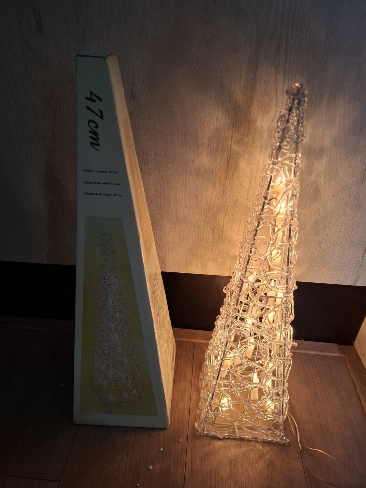piramide met verlichting, Ophalen of Verzenden