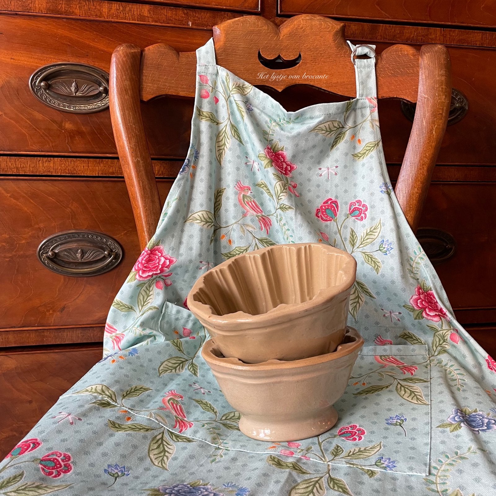 Engelse set brocante puddingvormen, Antiek en Kunst, Ophalen of Verzenden