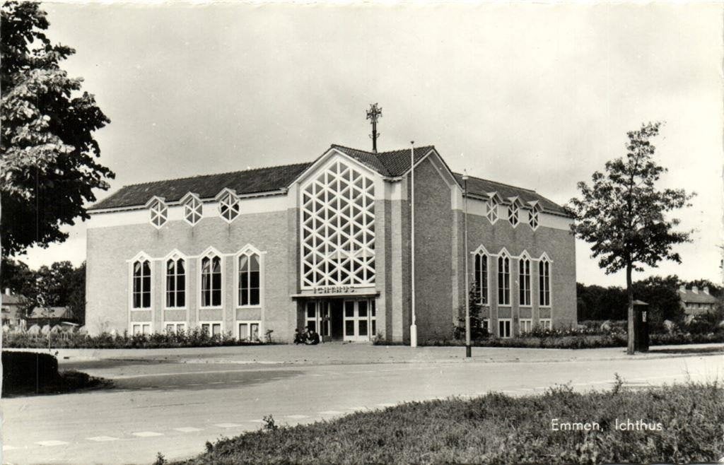 Emmen, Ichthus - ongelopen, Ophalen of Verzenden, 1960 tot 1980, Ongelopen, Drenthe