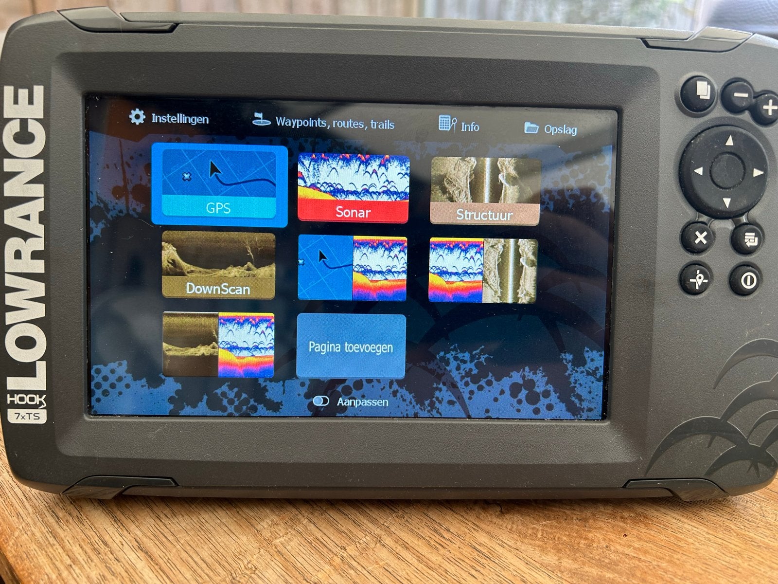 Lowrance HOOK Reveal 7x TS Fishfinder GPS Complete Set, Watersport en Boten, Hengelsport | Algemeen, Ophalen of Verzenden, Zo goed als nieuw